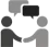 icon of people speaking